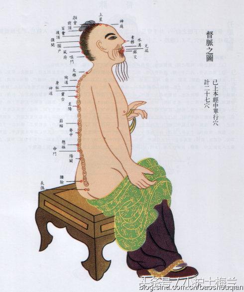 任督二脉功法图,真气打通任督二脉图解