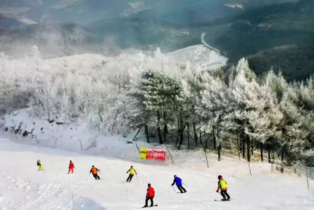 沈阳东北亚滑雪场2020年1月4日,沈阳市东北亚滑雪场