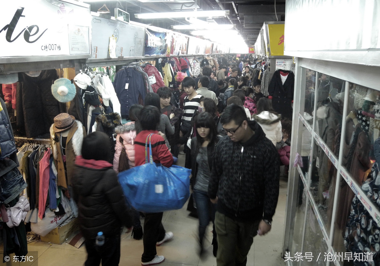 “北京大红门”在沧州已形成规模，服装产业所需的要素在沧州聚集