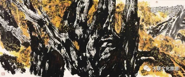 北派山水名家邀请展,荆山楚水山水作品欣赏