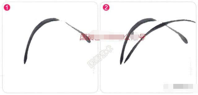 兰花国画写意画法初学者教程,国画教程写意兰花示范讲解