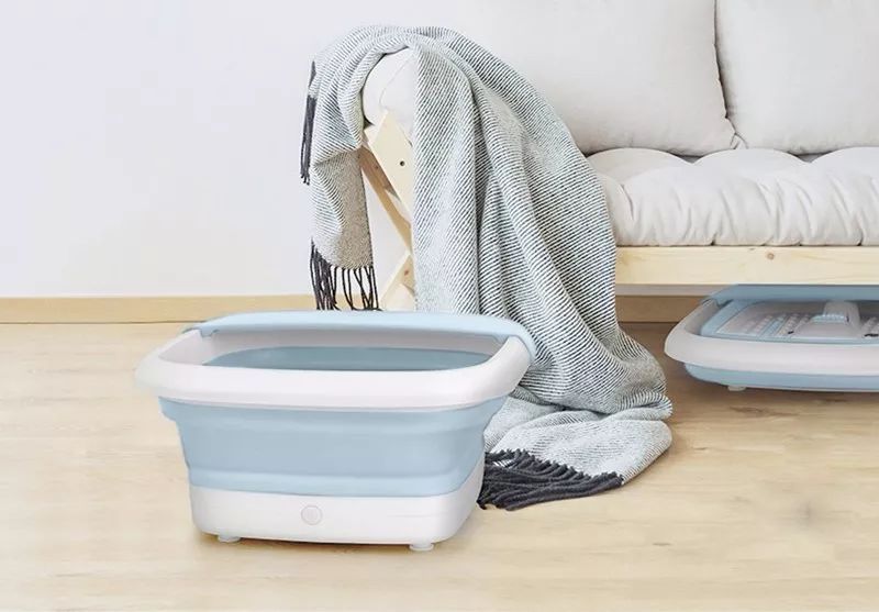 小泡脚盆自动加热按摩,脚部按摩加热足浴盆