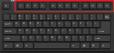 电脑键盘上的f1-f12快捷键,键盘f1-f12功能键转换