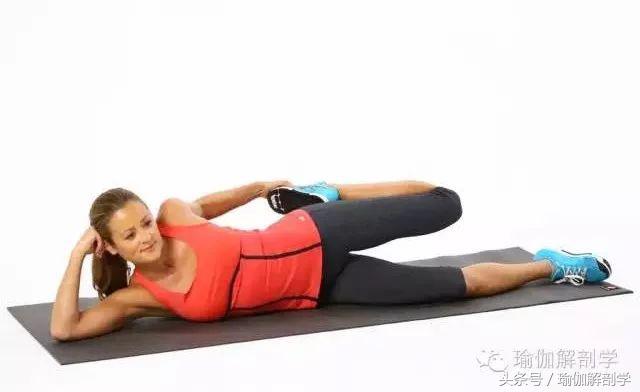 瑜伽大腿前侧,大腿内侧紧的瑜伽动作图解