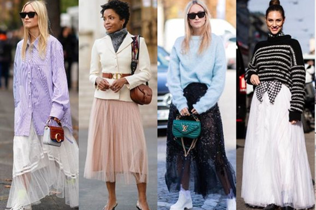 纱裙怎么穿有垂感,纱裙什么版型穿不显胖