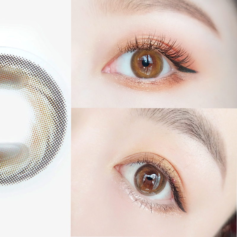 olens美瞳半年抛琉璃黑,韩国olens硅胶美瞳