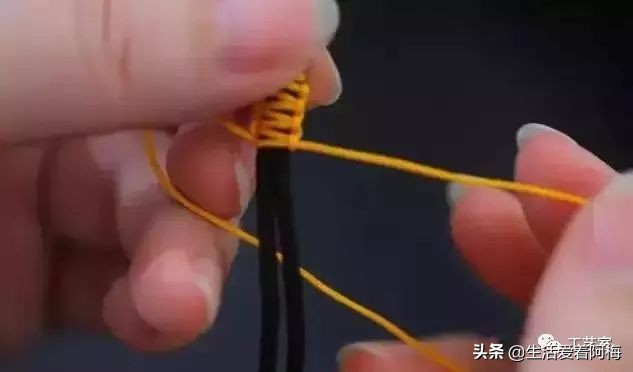 手残党手链编织教程简单好看,手残党自己编手绳