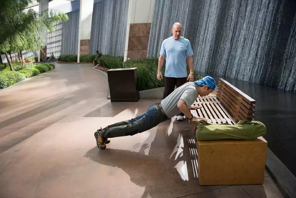 “我”在赌城：扯证健身！