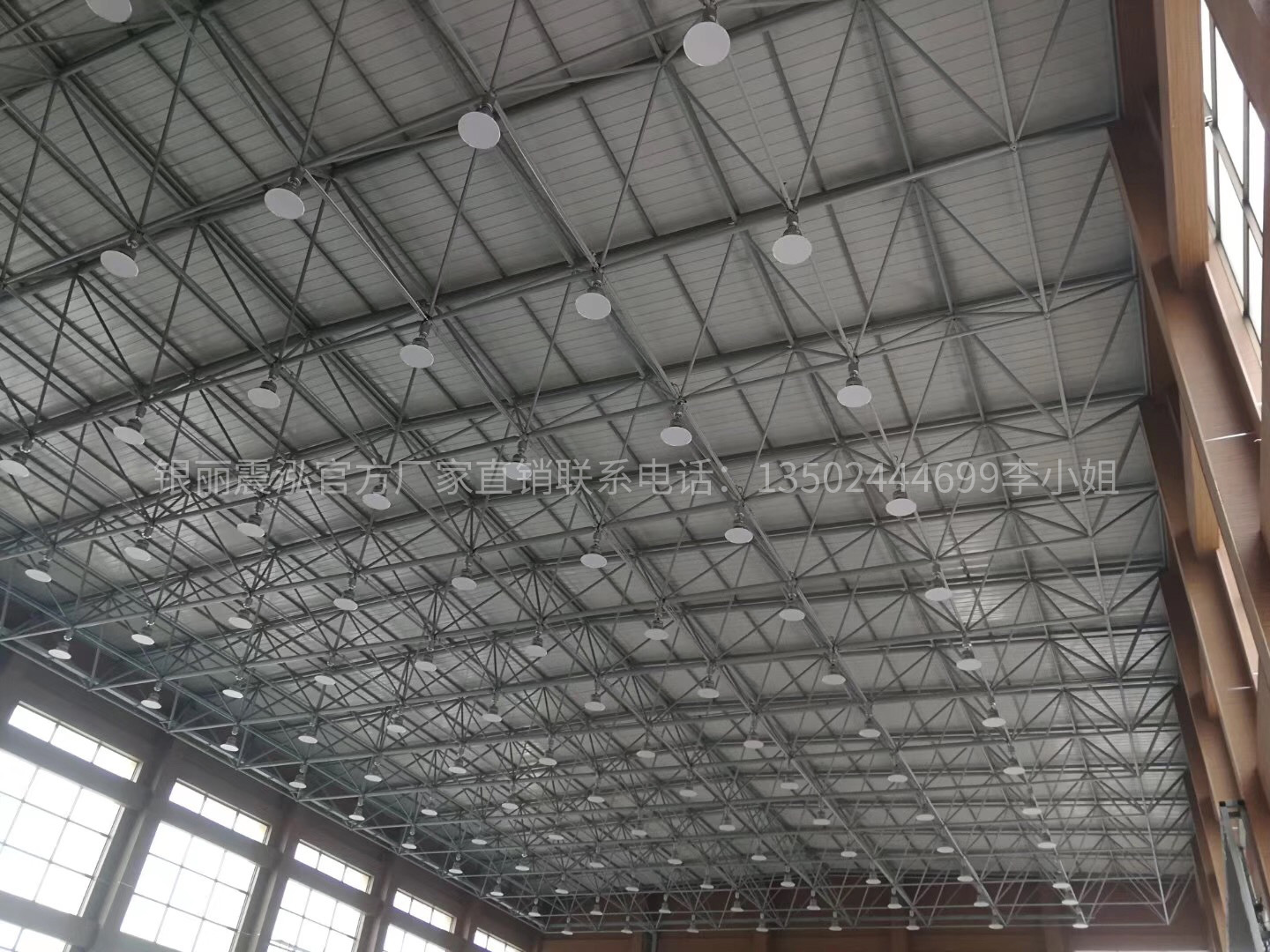 工矿灯手动升降装置,工业大型升降照明灯