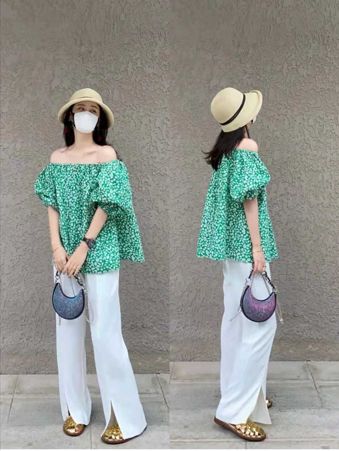 一字领露肩打底上衣搭配,露肩上衣长袖怎么搭配