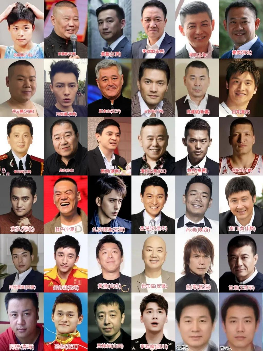 江西妹子典型长相图,江西地域长相特征