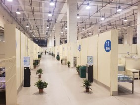 武汉第七医院方舱医院,武汉七天建成方舱医院