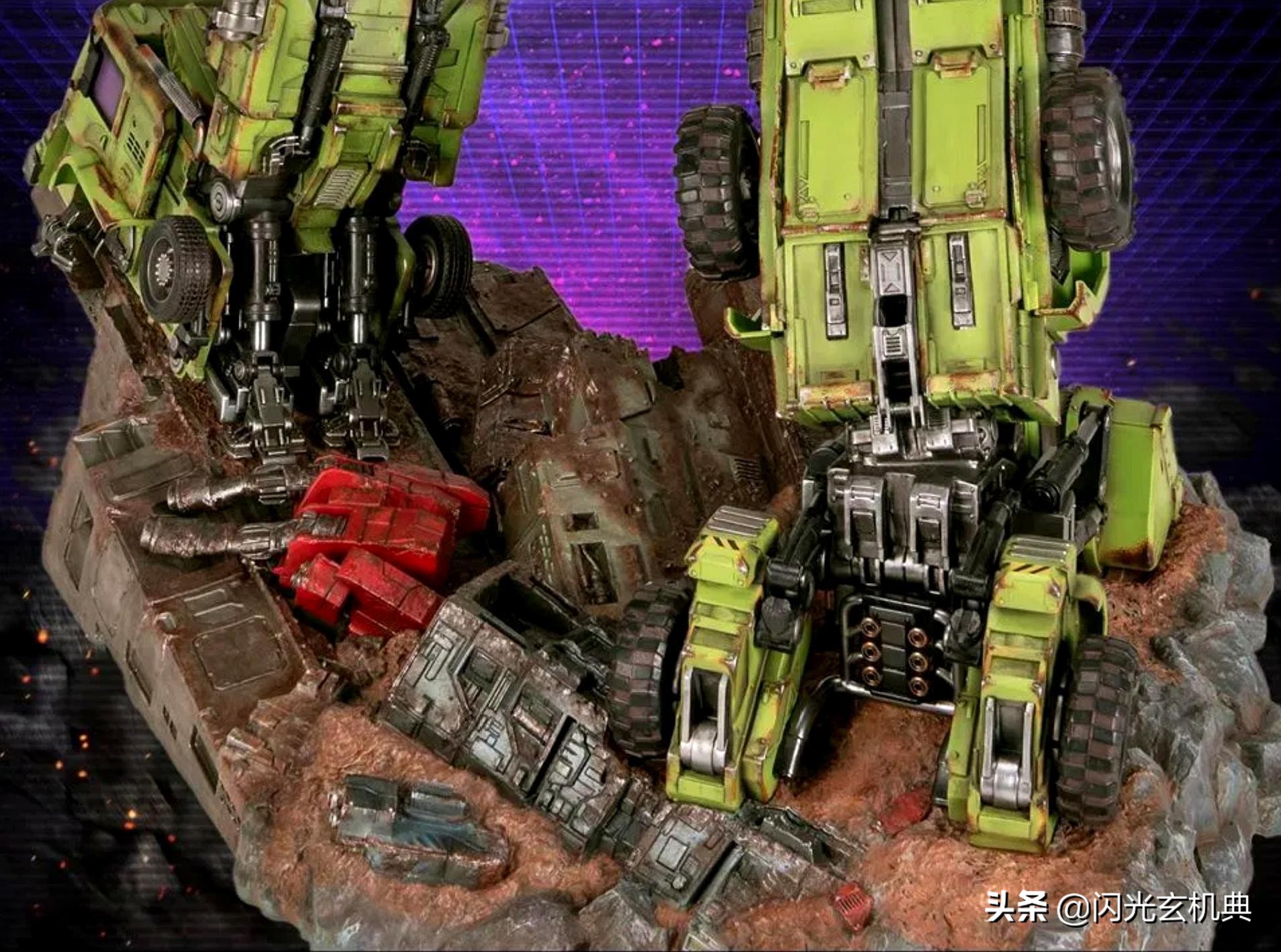 变形金刚动漫大力神有几名成员,变形金刚人物介绍挖地虎