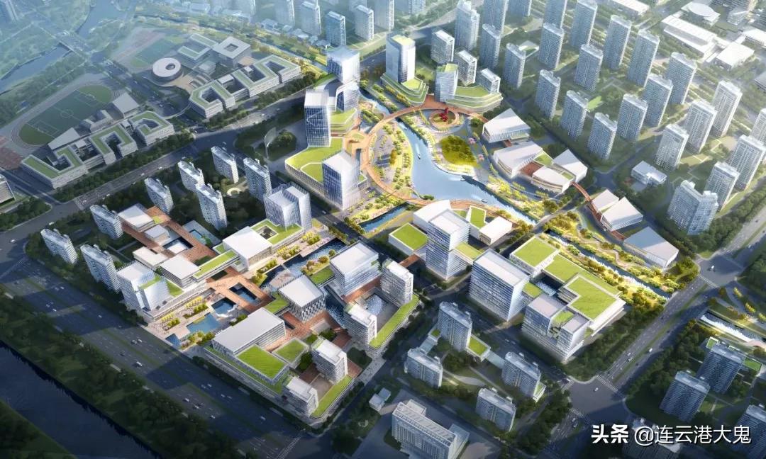 赣榆徐福片区城市设计效果图首发，一座现代化城市即将华丽呈现