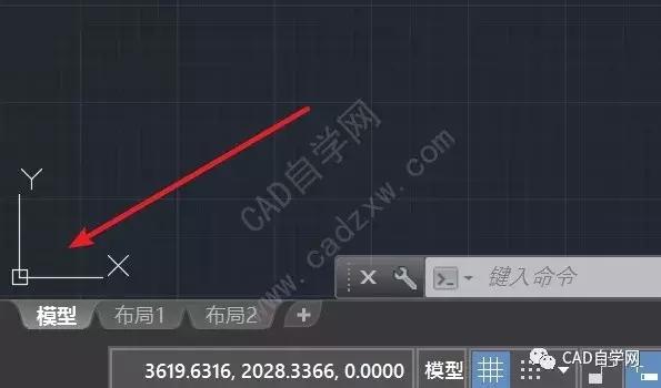 cad坐标系原点显示,cad坐标系里测量数据都是米么