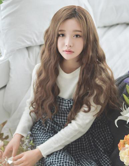 韩式烫发头型,韩式烫发蛋卷头