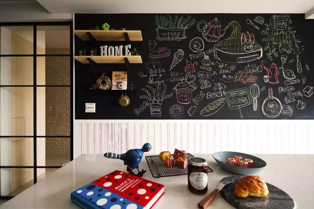 最新背景墙效果图年轻风格,装修简单大气的背景墙效果图大全