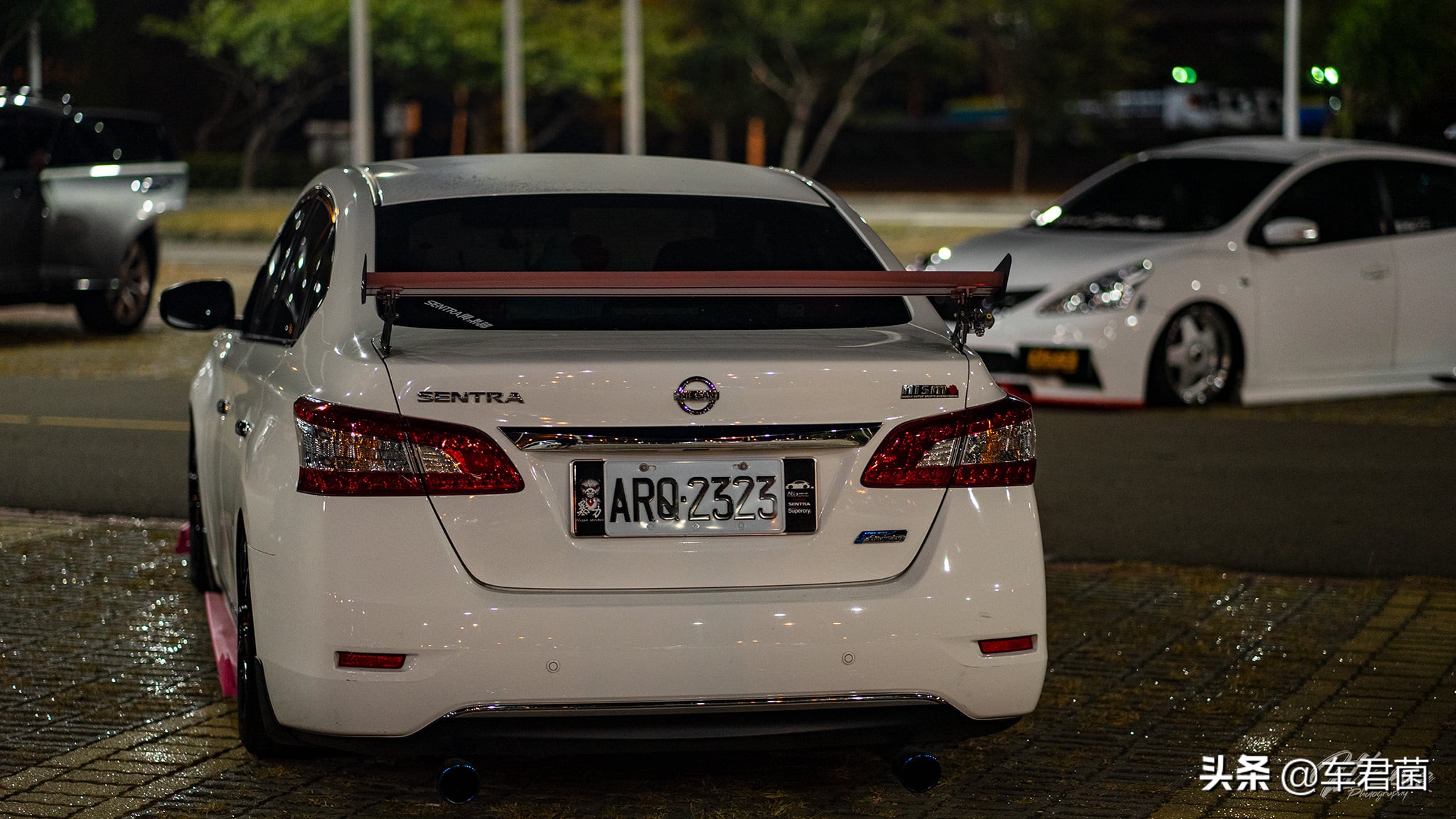 骐达车友台湾版尾灯,日系骐达改装