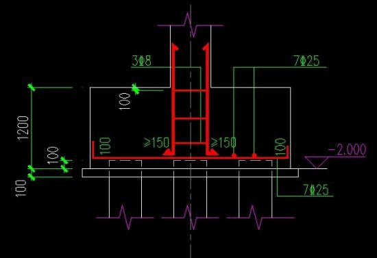 水中承台桩基施工,地下室桩基承台施工步骤