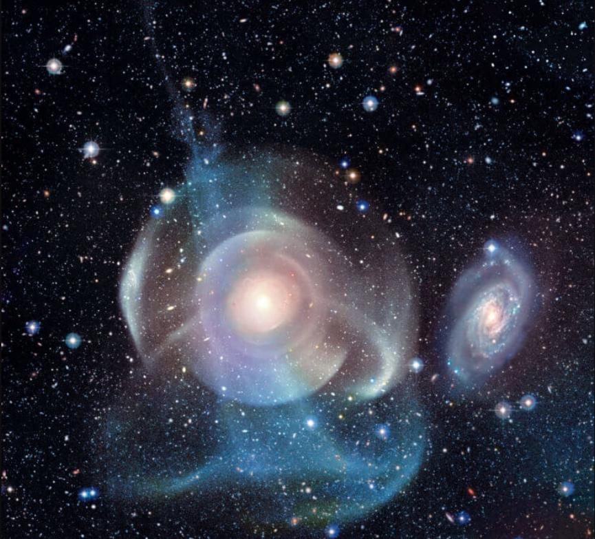 用8张照片合成银河系,银河系俯视图高清图电脑合成