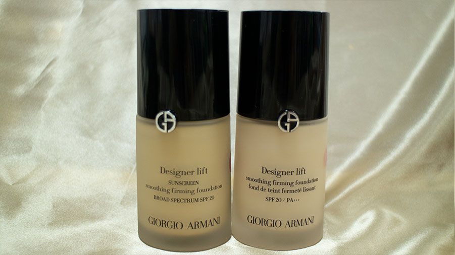 阿玛尼粉底液权力色号选择,真假阿玛尼粉底液质地不同