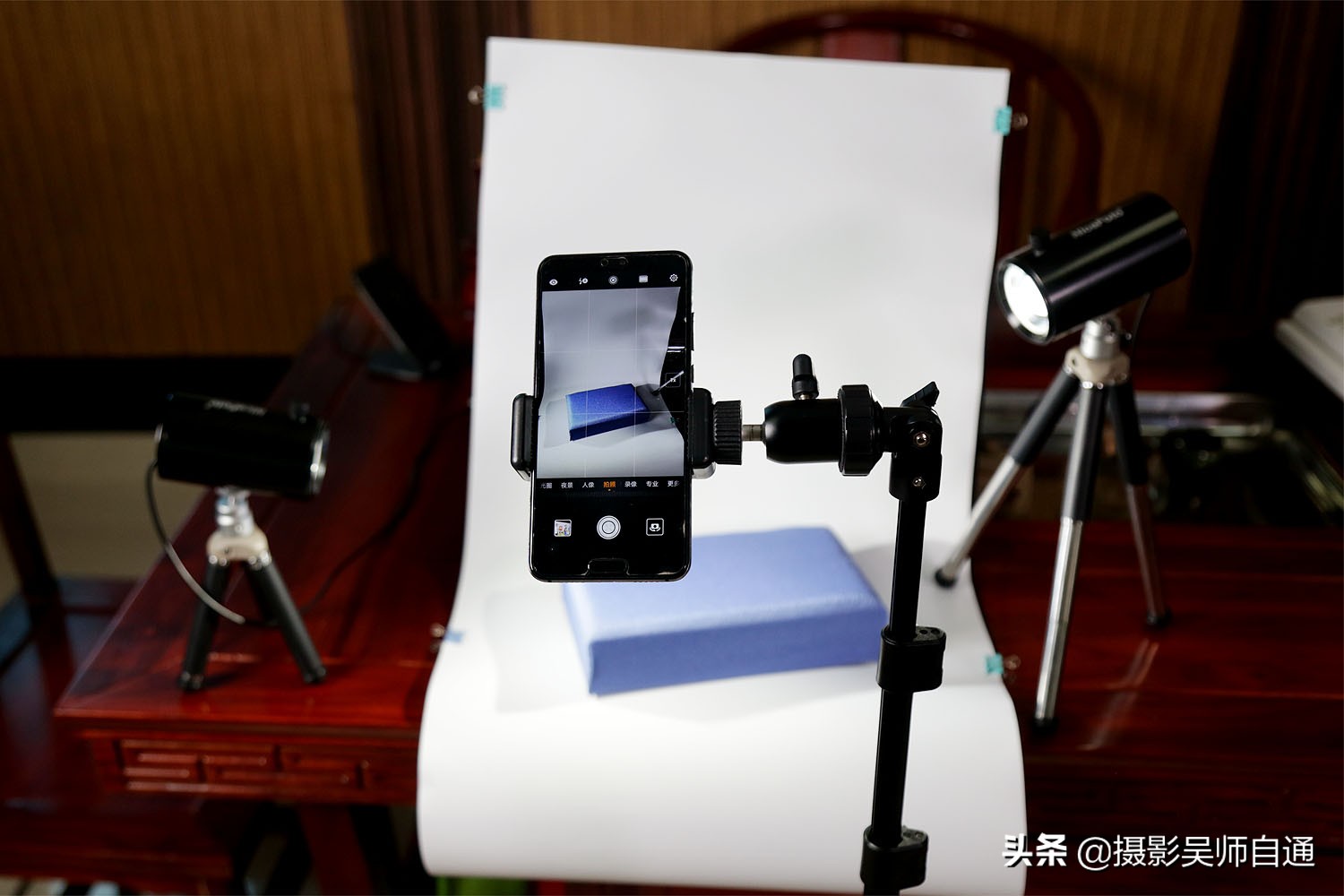 旧茶桌改造直播间,茶桌改造书法桌