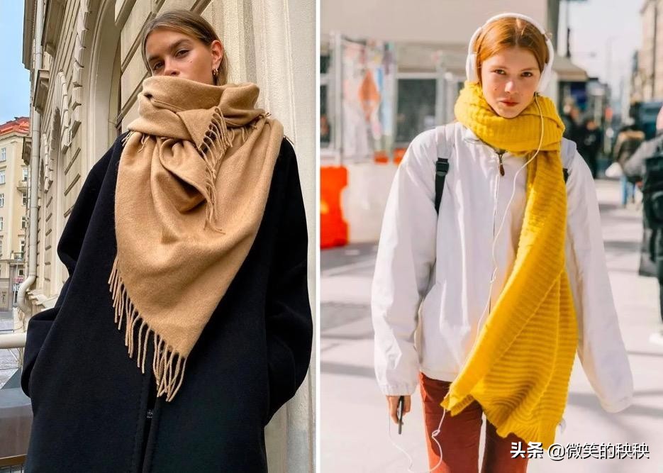 男女围巾冬,冬季围巾的各种围法男