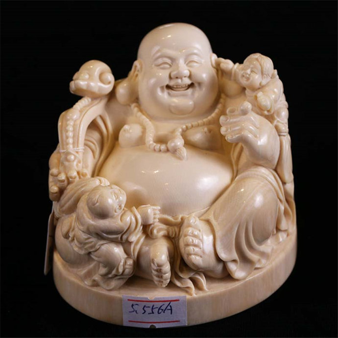 耗时3年才完成的猛犸牙雕作品,猛犸牙雕彩刻