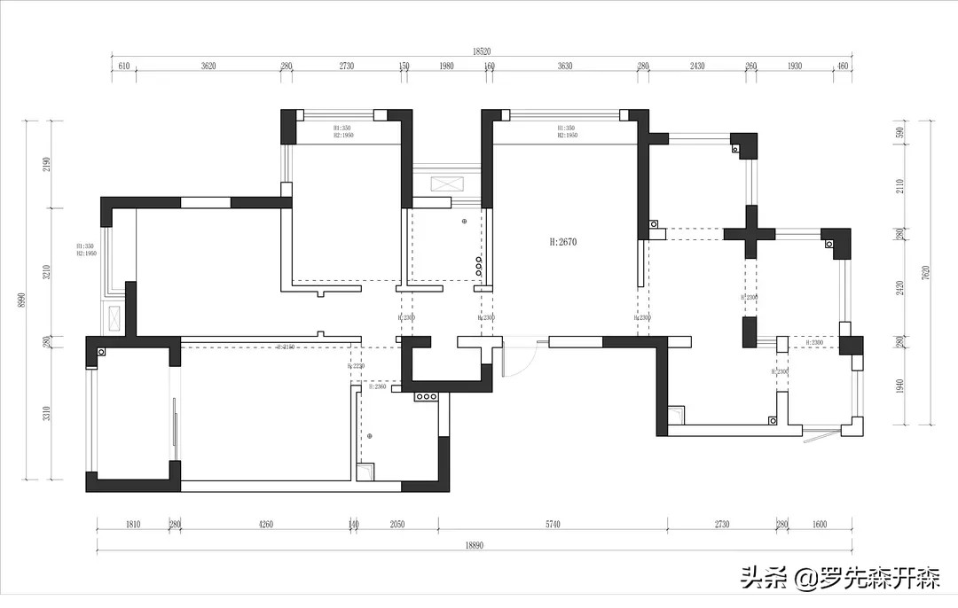 150平米爱马仕风格装修,高级灰爱马仕橙窗帘轻奢装修视频