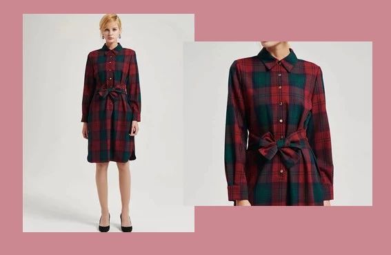 热销爆款必buy单品,秋冬连衣裙显瘦遮肚子外穿