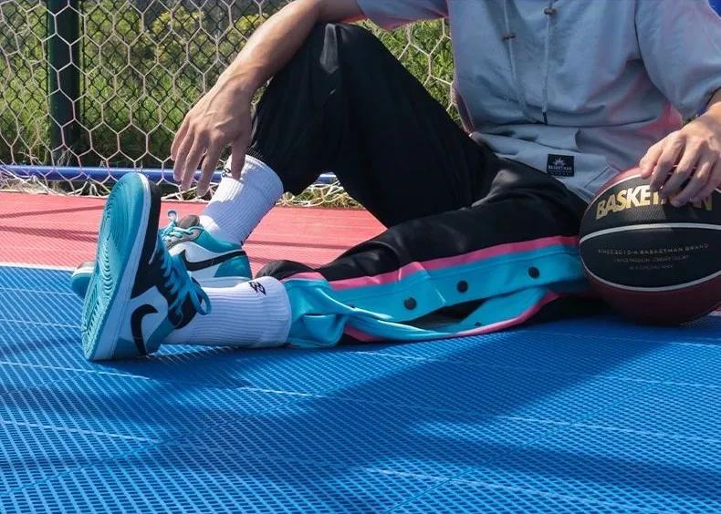 宽松直筒四面弹休闲长裤,休闲款长裤男女都能穿