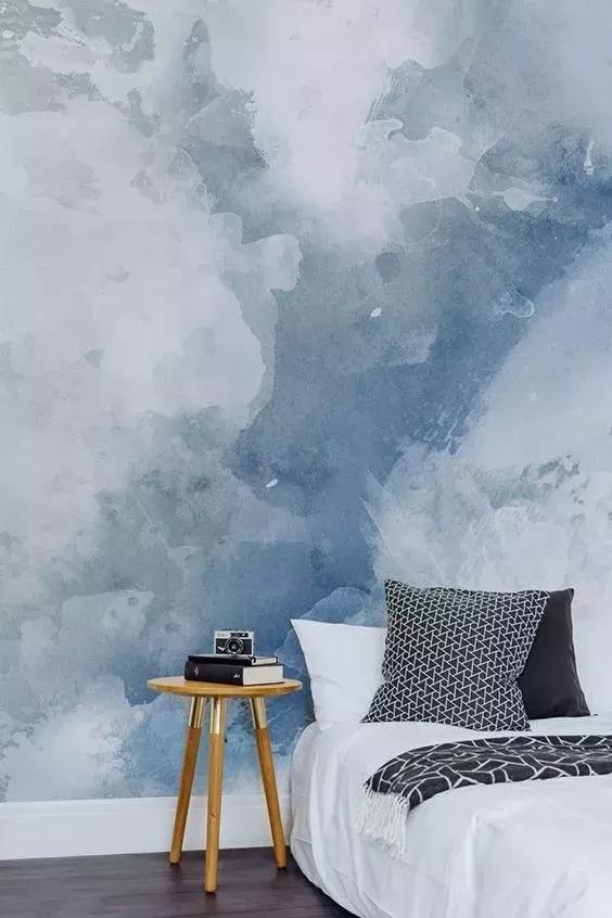 好看的精美水彩壁纸,贴壁纸前的注意事项