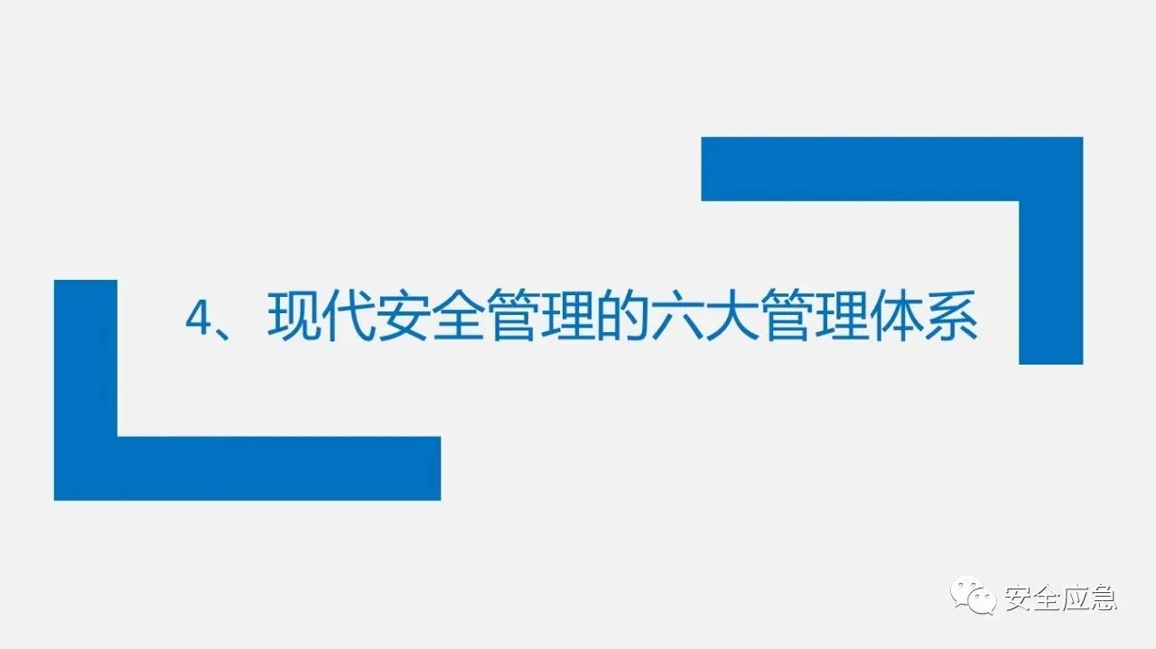 六大安全管理体系,六大安全理念是哪六个