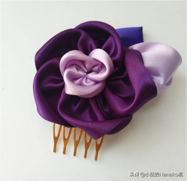 蝴蝶结丝带花制作图解,怎么做丝带花结最简单又漂亮