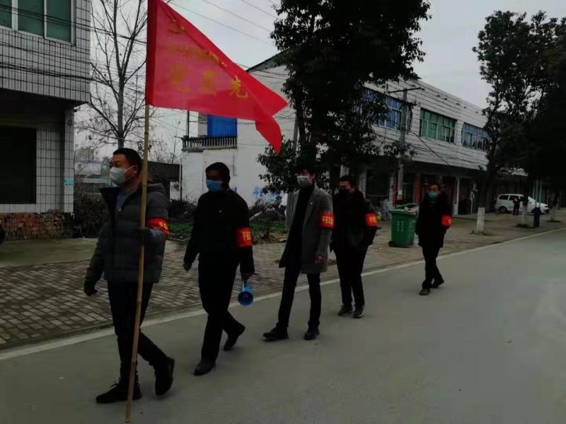 新野新甸疫情,新甸铺镇疫情防控联合党支部