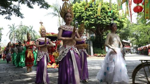 锦绣中华泼水节夜场心情,锦绣中华泼水节视频