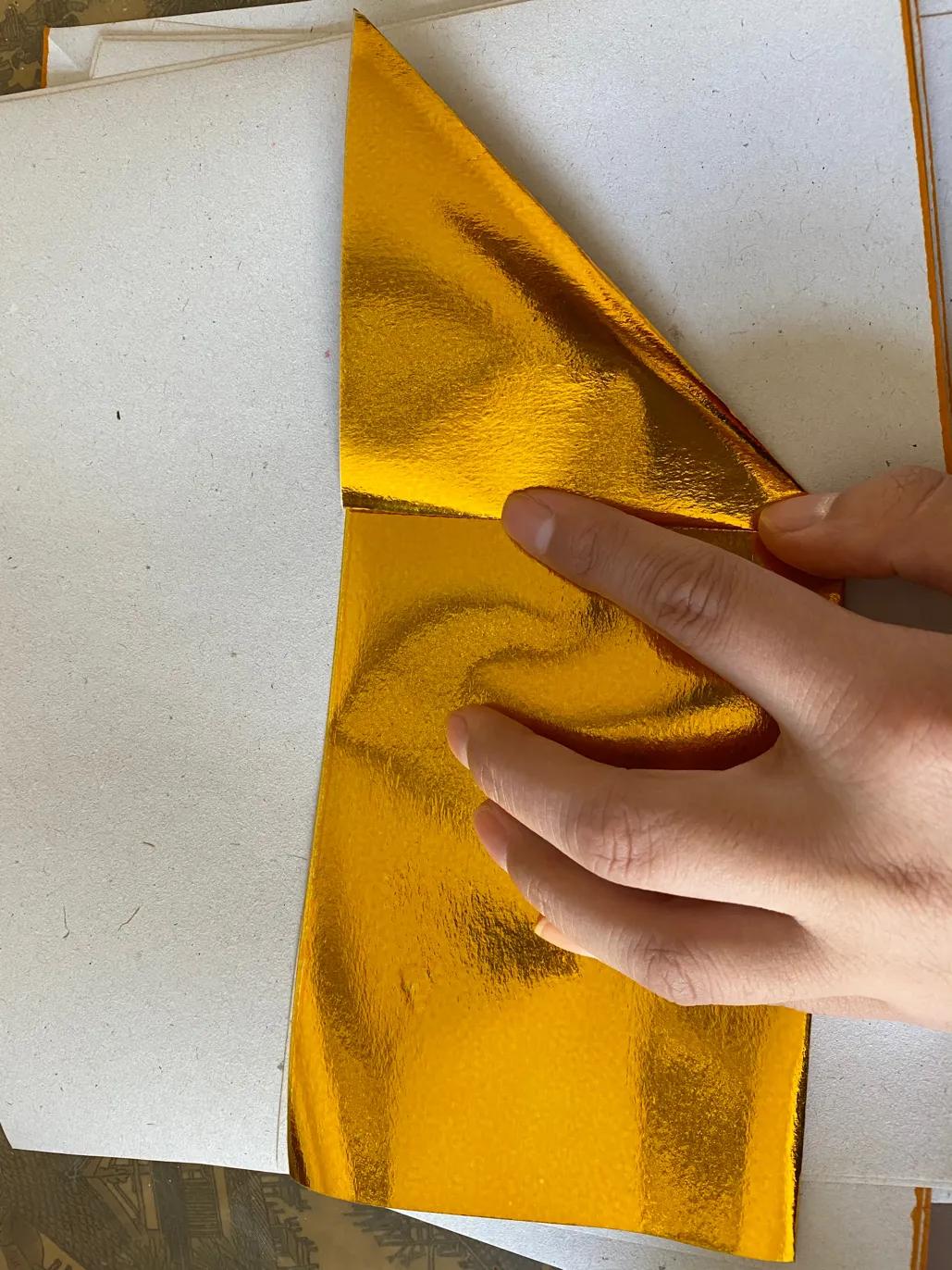 拜神叠元宝简单方法,祭祖元宝怎么叠最简单图解