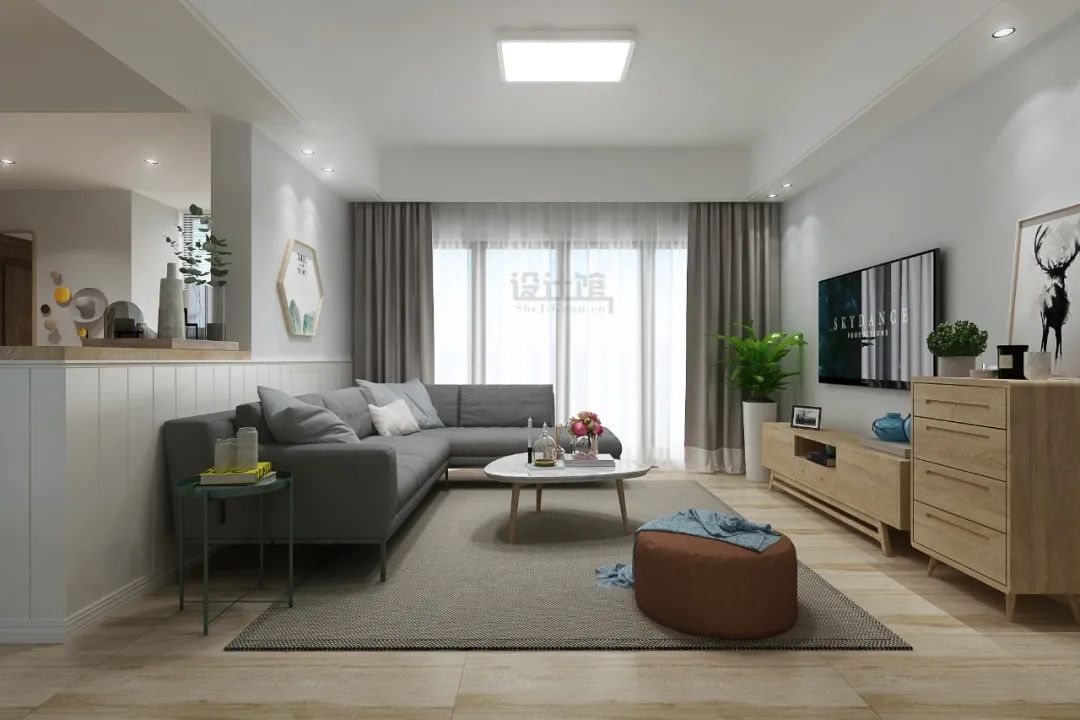 沙发墙不挂装饰画,沙发墙除了挂画还能有什么花样