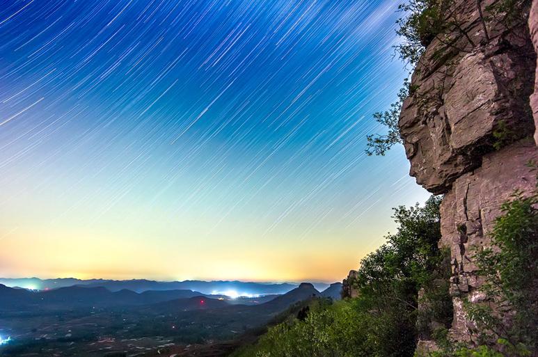 山东沂蒙山峡谷,沂蒙山区深山处