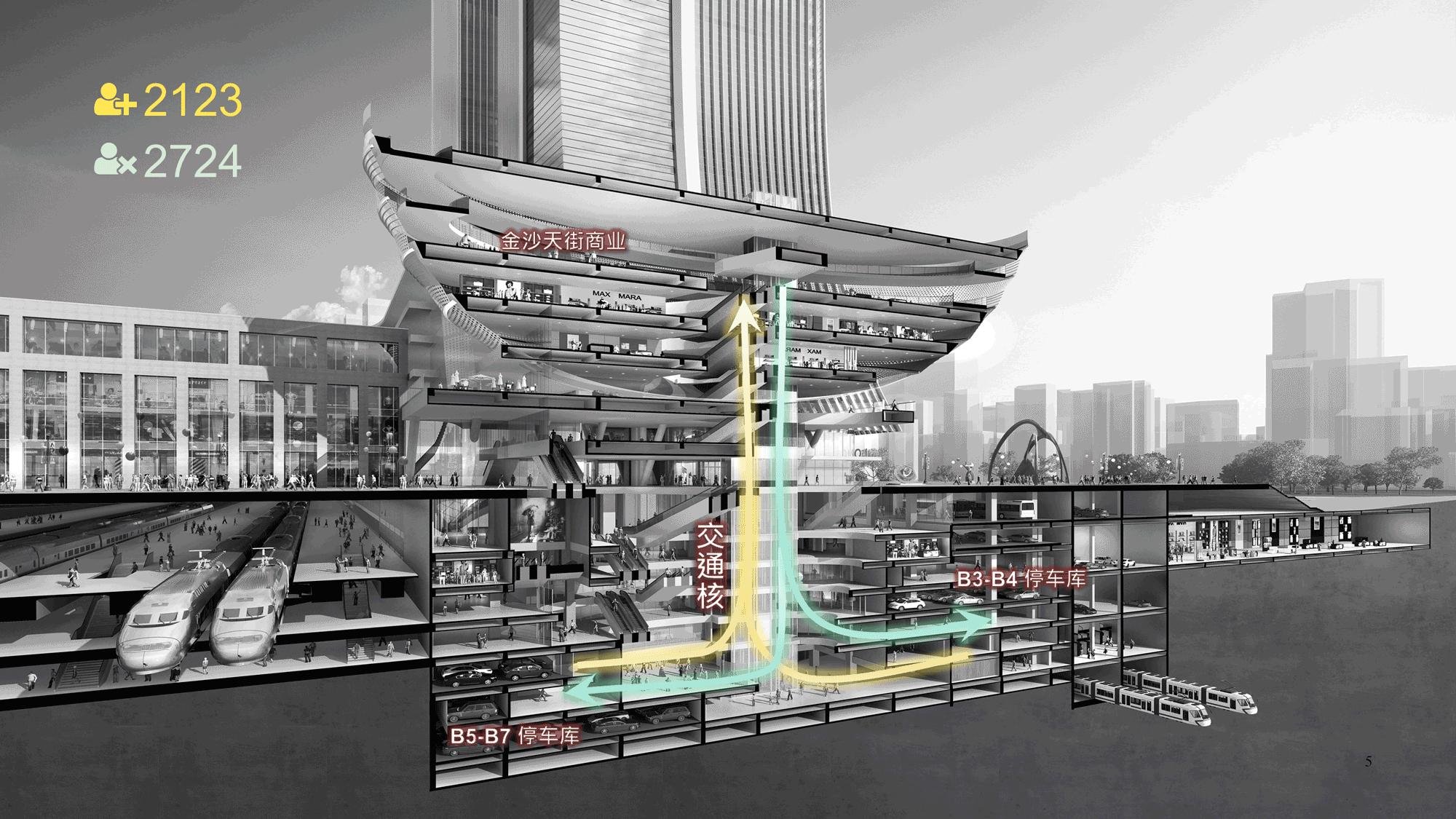 重庆高铁穿高楼的视频,重庆高铁穿楼景观再现