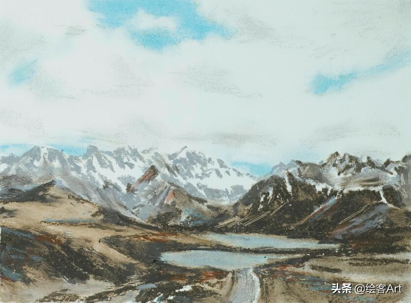 油画棒绘画基础介绍,可塑性强的油画棒跟儿童油画棒