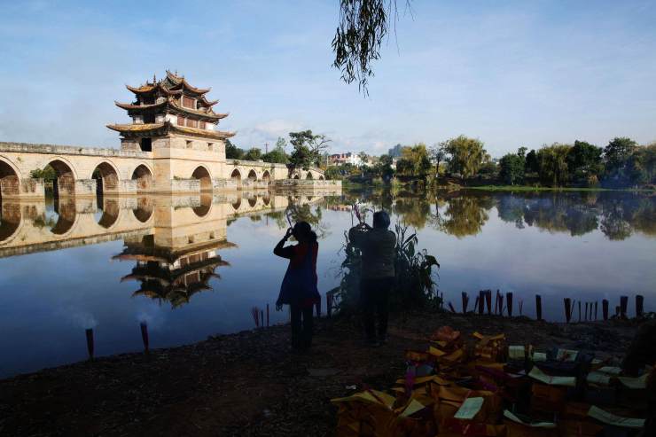 建水见山水库,建水见水民宿