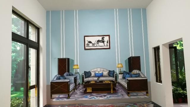 怎么给自己家的墙画墙绘,房地产3d效果图设计制作