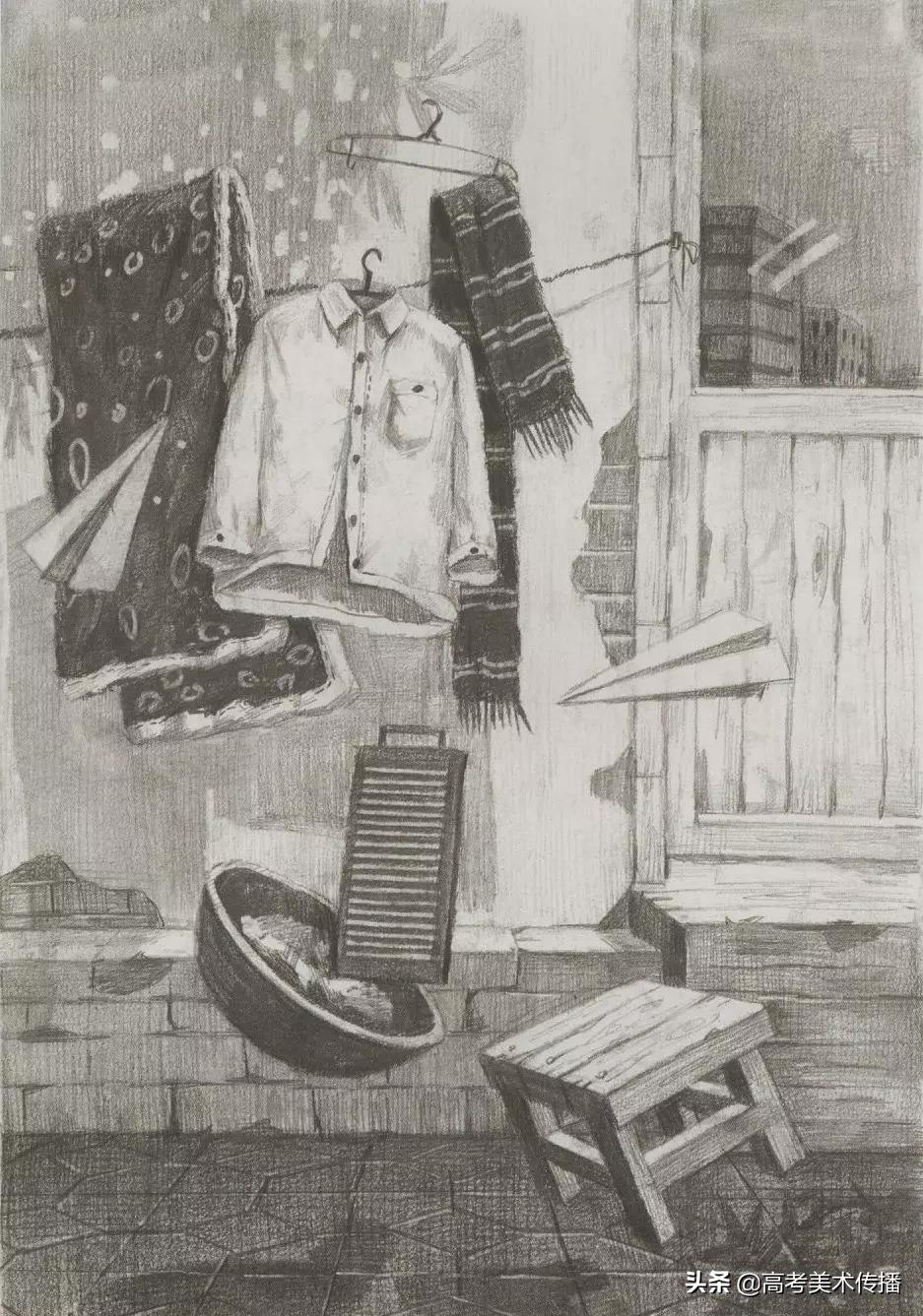 清华美院设计高分卷图,清华美院造型高分卷