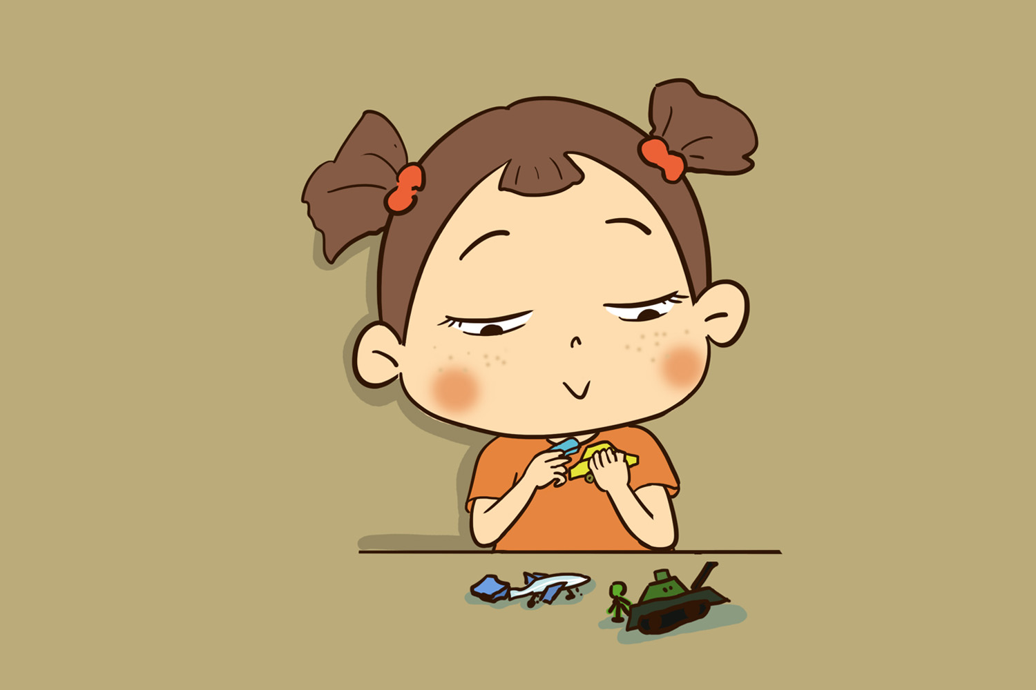 六岁女孩脸上长雀斑怎么办,六岁小女孩脸上长雀斑是怎么回事