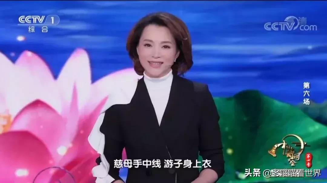 班级诗词大会董卿开场白,董卿开学第一课讲诗词