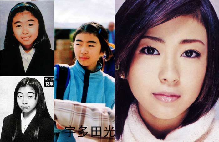 日本整容的鬼斧神工，来见识一下各位日星是整容了还是“长开”了