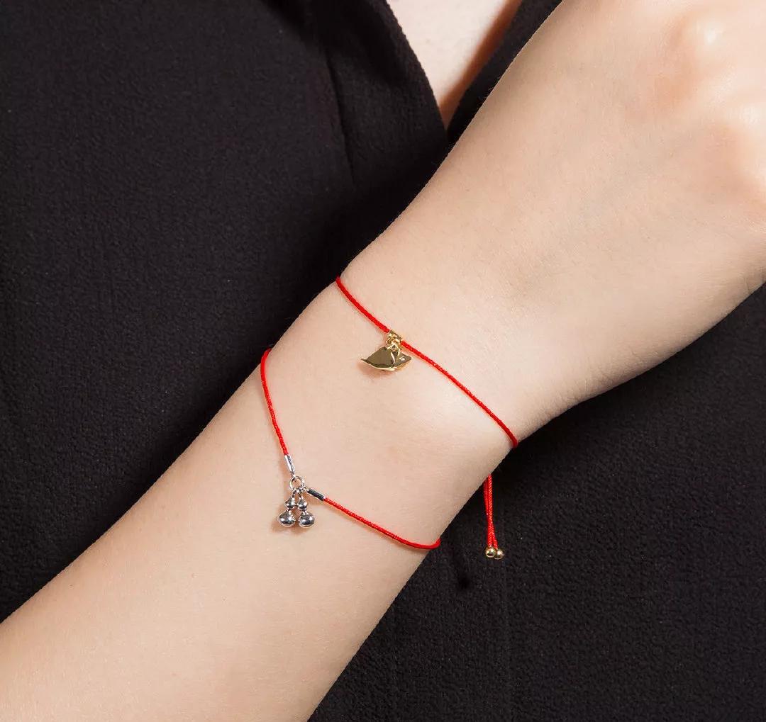 适合年轻人戴的黄金项链转运,戴上转运珠希望好运降临