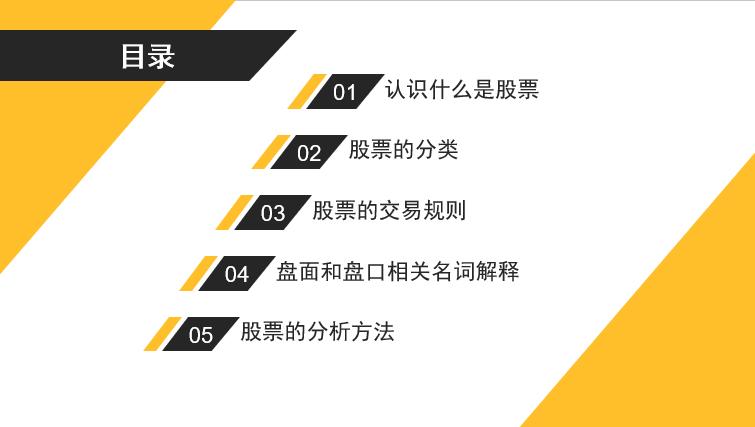 关于股票的基本知识培训,股票基础知识入门培训