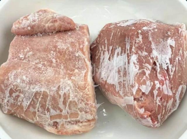 冻肉泡水里化冻,冻肉水里泡了一晚还能要吗